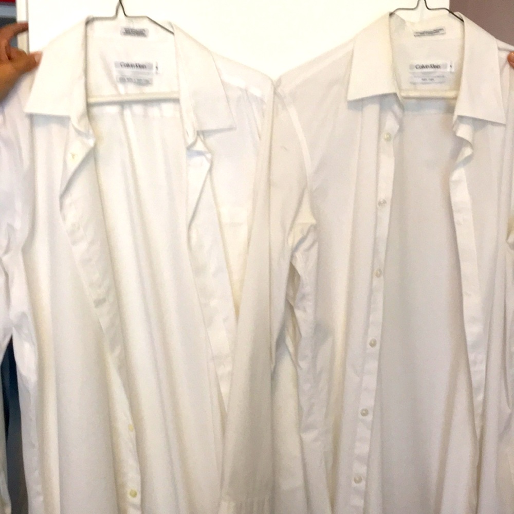 Clavin Klein dress shirt  quantity 2